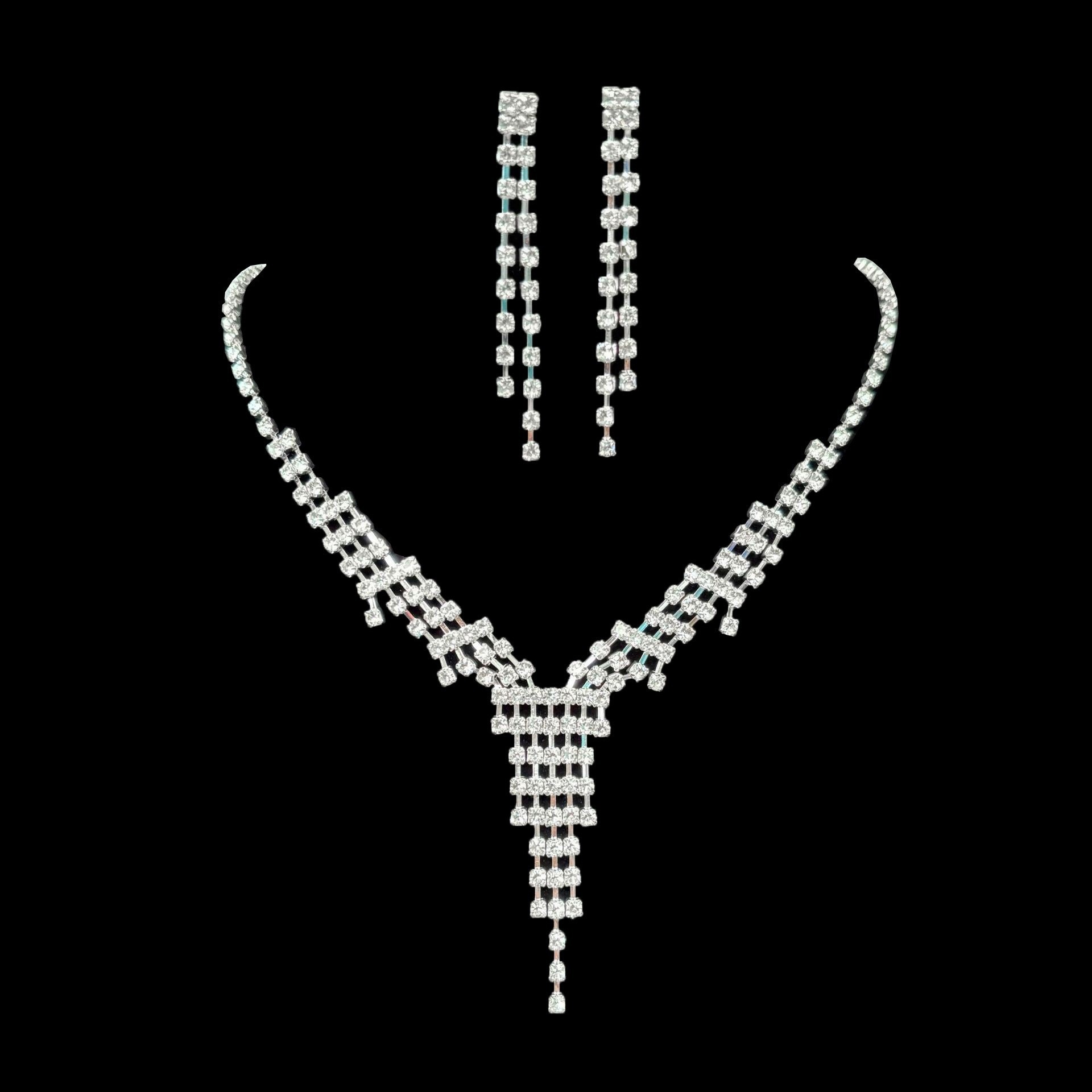 项链/首饰/不锈钢项链/水钻瓜链项链/珍珠项链细节图