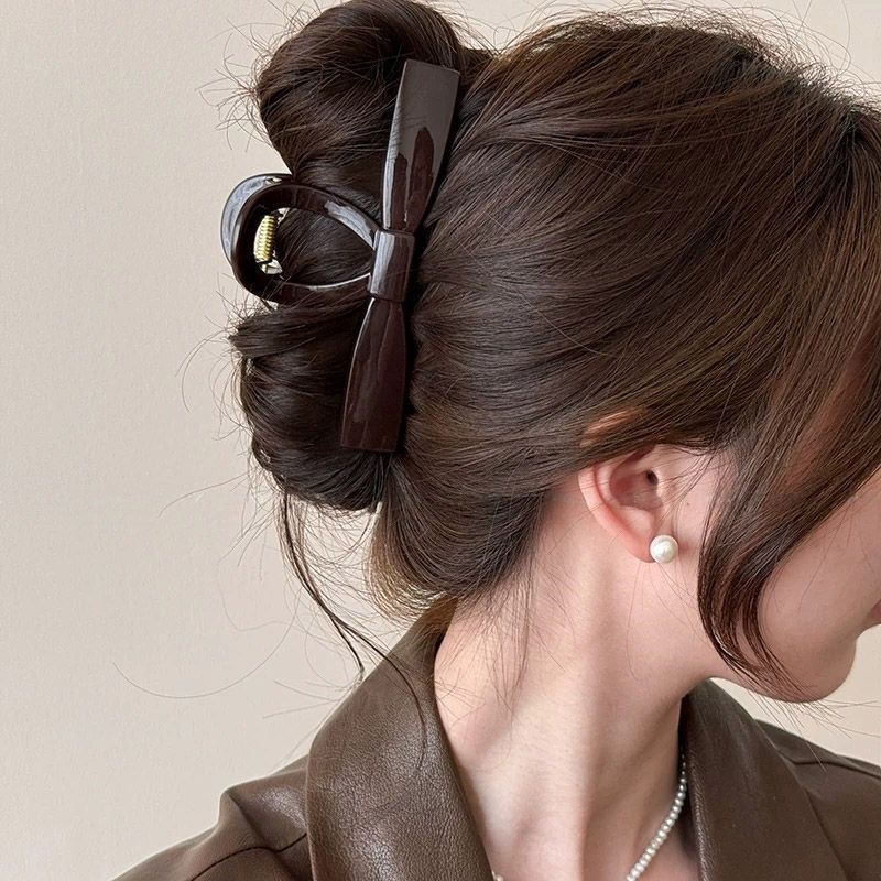 French high-end style medium-sized arc-shaped gripper for women 2025 New Shark clip combination set, durable mix and match gripper #6 French high-end style medium-sized arc-shaped gripper for women 2025 New shark clip combination set, durable mix and match detail image 3