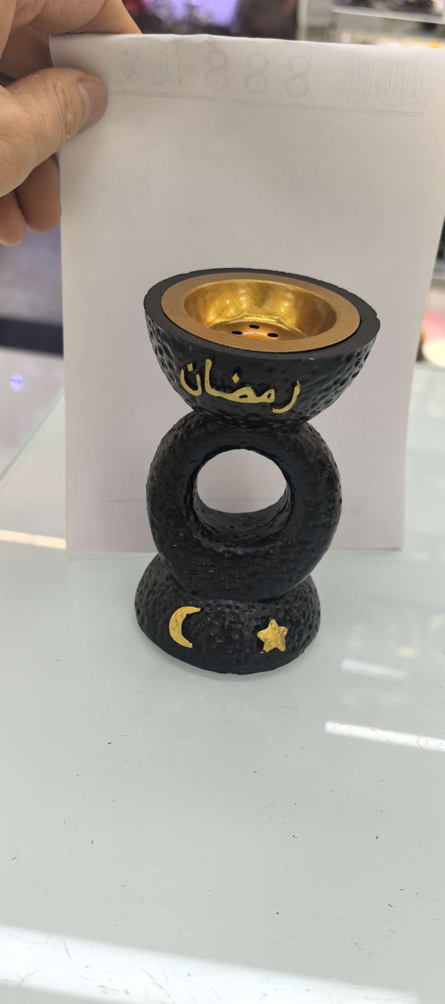 阿拉伯国家树脂斋月的香薰炉