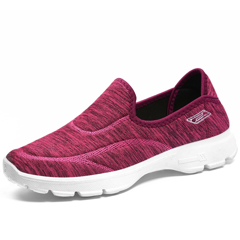 New style of women's shoes for export, old Beijing cloth shoes, soft-soled fitness walking elderly casual sports shoes, women's cross-border fashionable mom shoes Item Picture