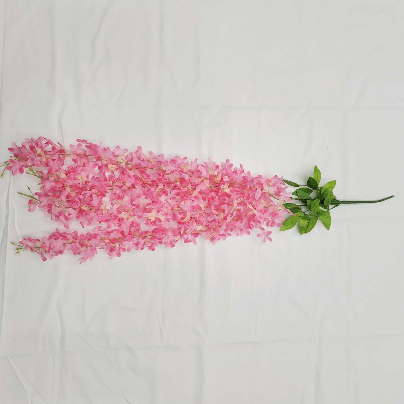 4-pronged lilac office culture simulation garden rose pole torch Carnival night guide tool electroplated rose crochet bouquet detail image 4