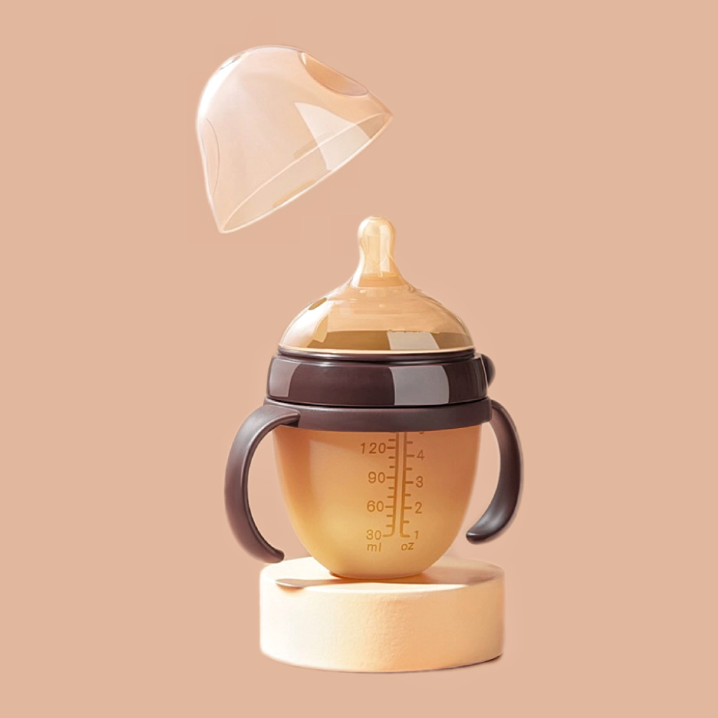 婴儿仿真母乳实感软硅胶奶瓶断奶神器150ml 食品级硅胶奶瓶