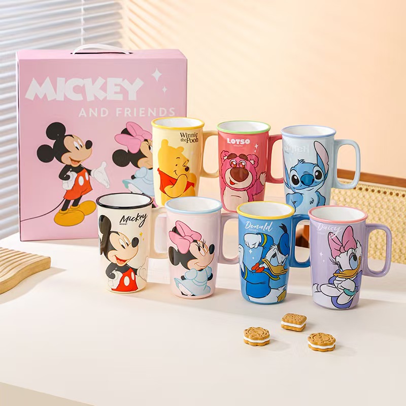 Christmas ceramic cups, personalized coffee and water cups, insulated daily necessities ceramic cups, creative gifts Item Picture