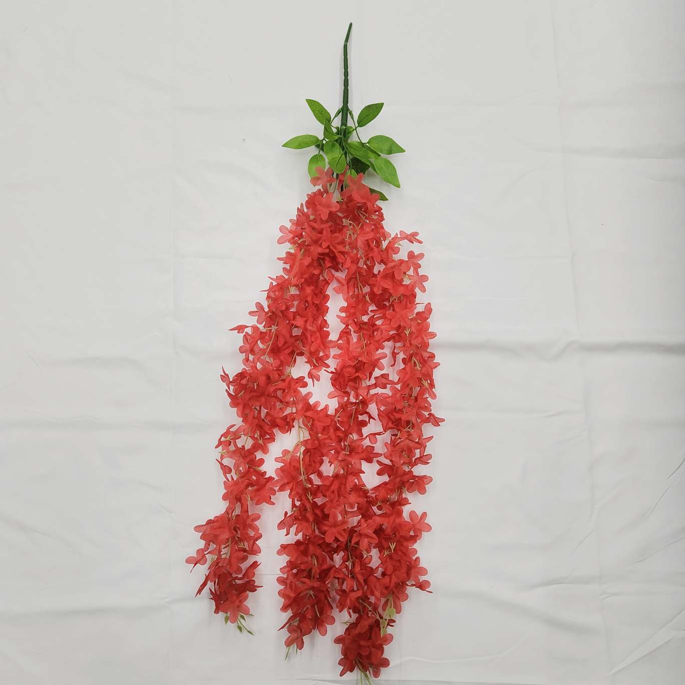 4-pronged lilac office culture simulation garden rose pole torch Carnival night guide tool electroplated rose crochet bouquet detail image 5