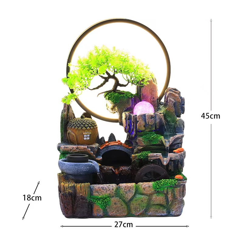 创意木质摆件/微景观/花园用布置品/塑料摆件动物/猫头鹰细节图