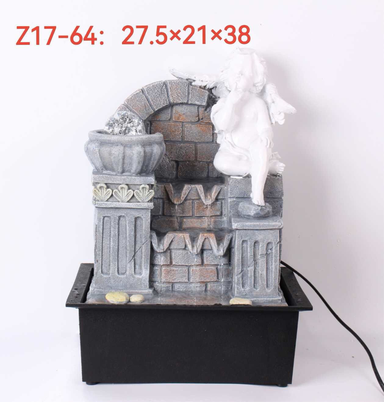 庭院摆件屏风花园装饰鱼缸文创庭院装饰品美观实用装饰品天使宗教