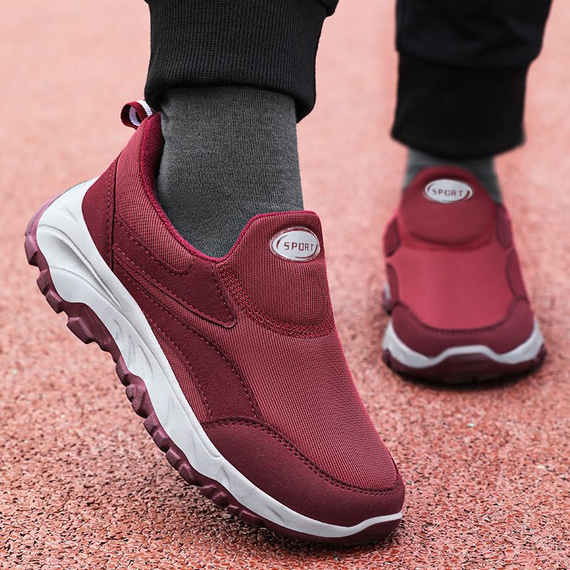 Mom sports shoes for women in autumn, soft-soled shoes for the elderly, anti-slip, casual walking couple style for middle-aged and elderly people Specification drawing