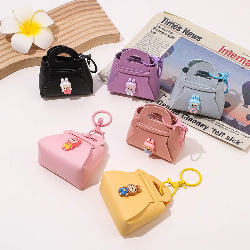 立体包，钱包零钱包韩版女士拼接发绳头绳扎头绳皮筋时尚发饰多色头饰配件