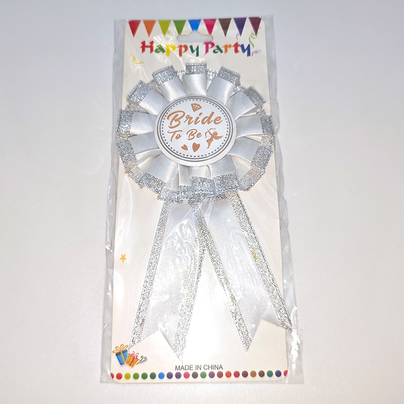 跨境专供单身派对肩带礼仪带套装 bride to be礼仪带新娘派对套装