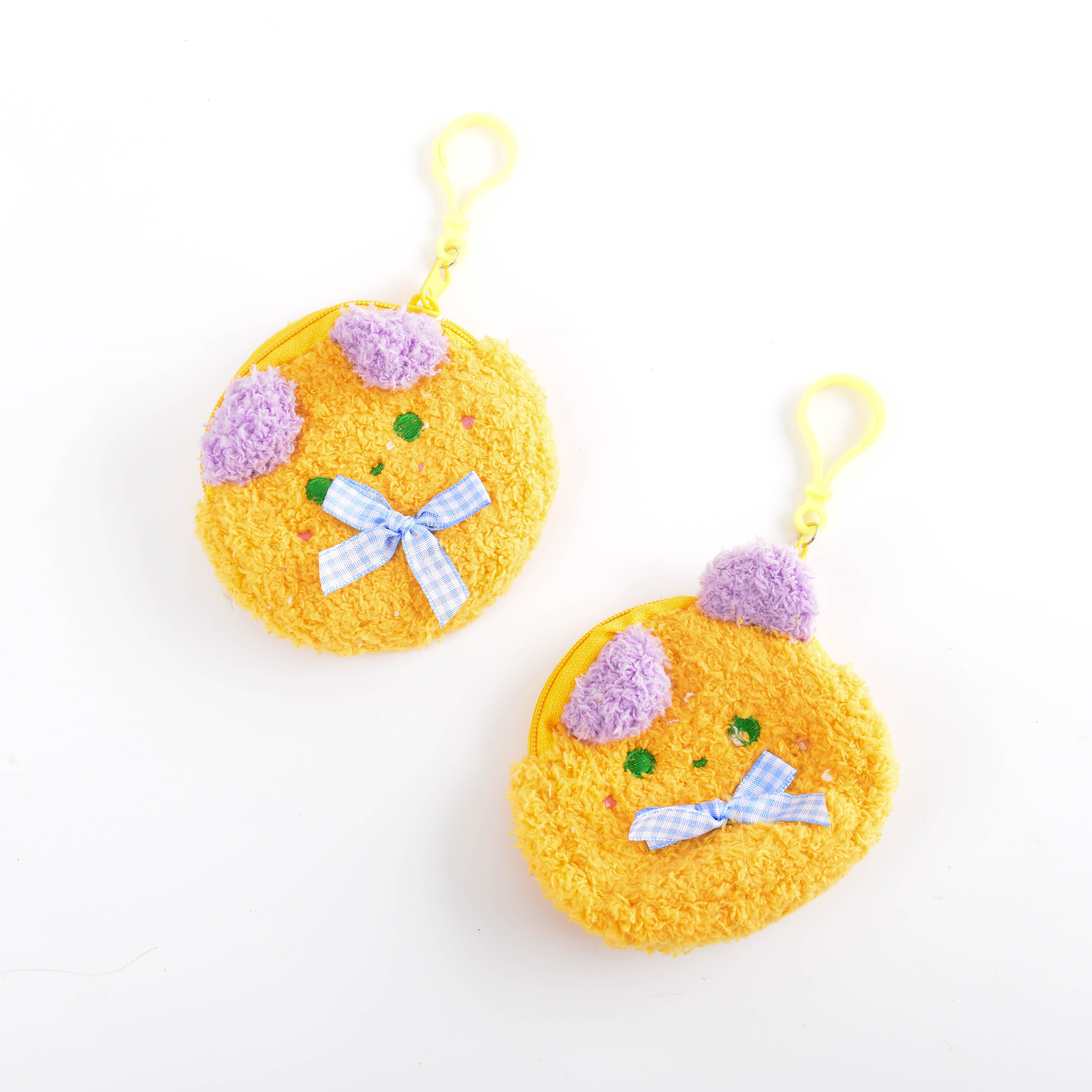 Dibujos animados pequeños animales peluche cero billetera estudiante mano pequeña billetera chica exquisita mini bolsa auriculares bolsa de almacenamiento details Picture