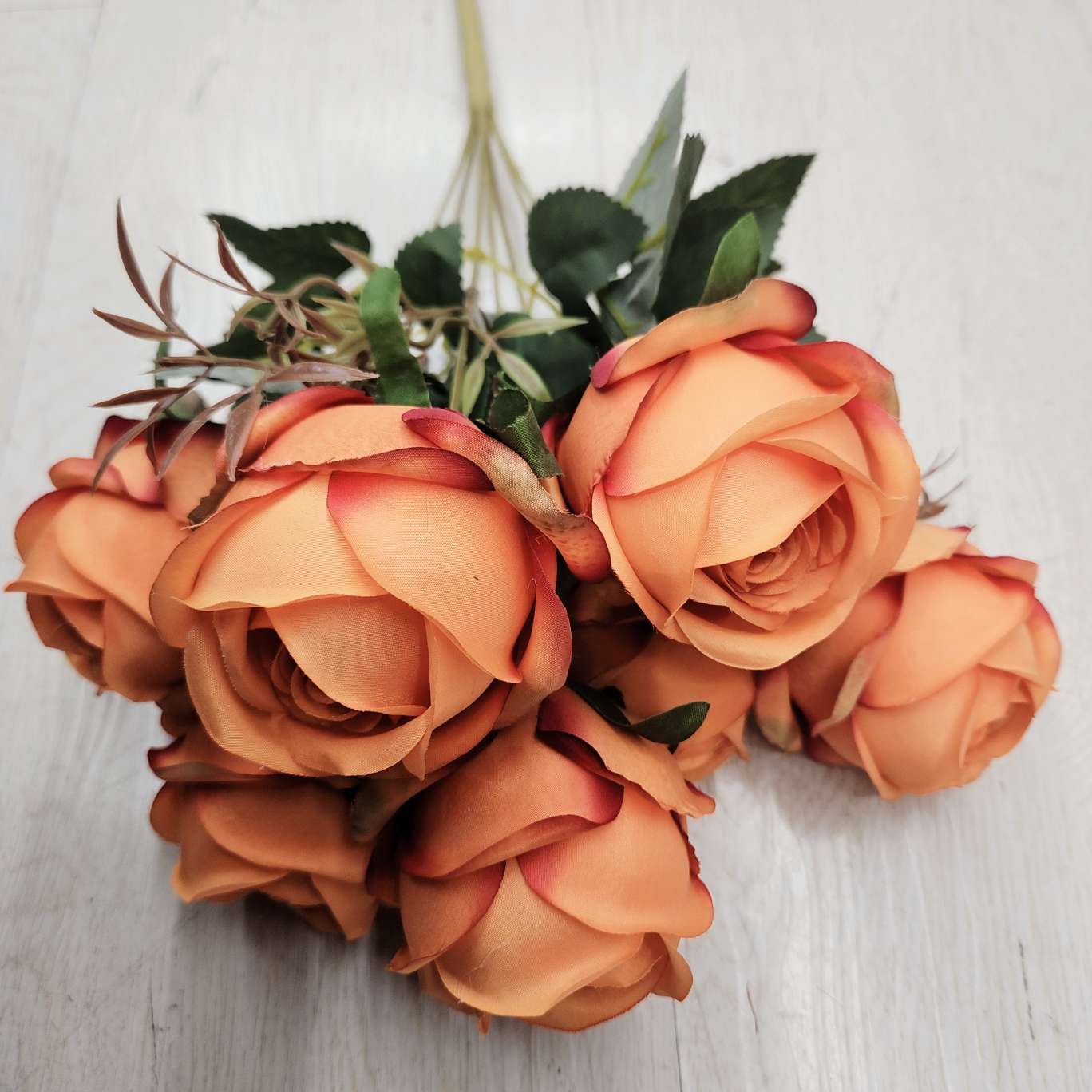7 candy rose office simulation garden rose poles, torches, carnival night guides, electroplated crochet flower bouquets, decorative items detail image 11