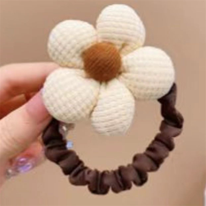 韩版女士拼接发绳头饰铃兰款儿童发饰时尚发饰品简约百搭