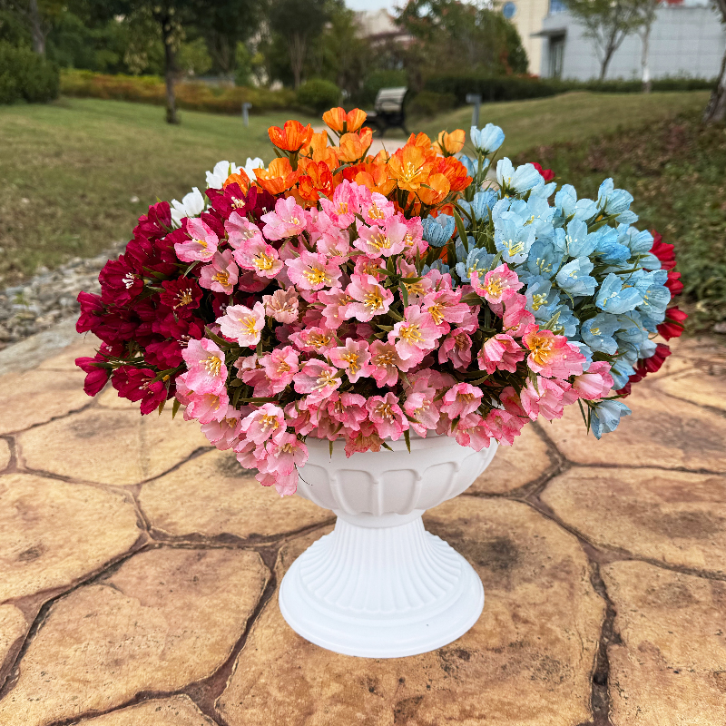 仿真花/假花仿真花/仿真花女2022森系/春天花园/仿生花细节图