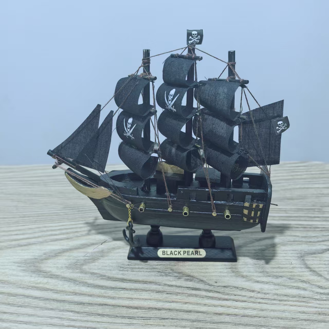海盗船模型黑珍珠号一帆风顺扬帆启航