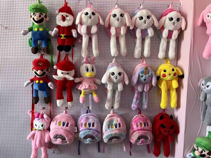 可爱卡通毛绒公仔公仔玩具小动物发光气囊捏捏卡通帽子小朋友喜爱发光捏捏帽子详情图20