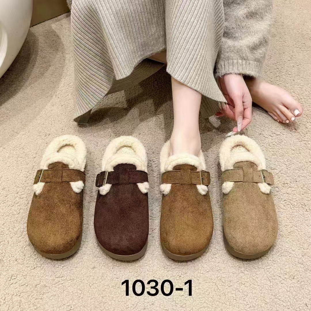 1030-1女式博肯鞋保暖女式单鞋批发零售