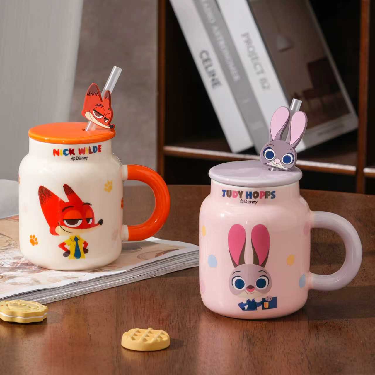Christmas ceramic cups, personalized coffee water cups, insulated daily necessities, creative cups, ceramic water cups Specification image