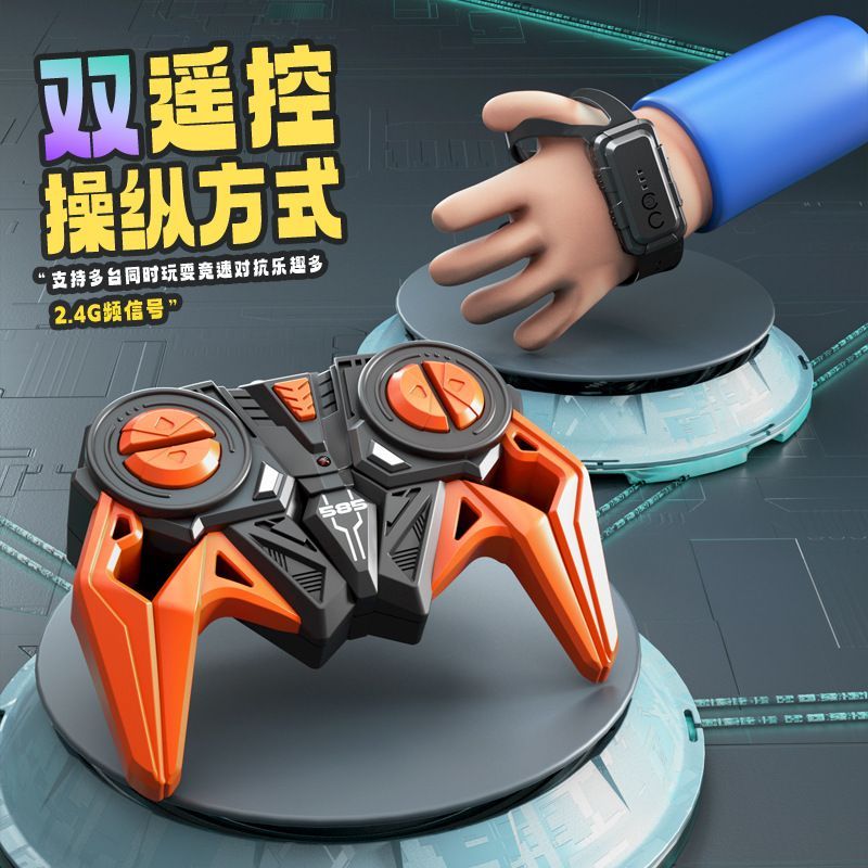 Children's Day dual-control colorful stunt car, drift remote control car, gesture sensing control racing car, boys' toys, gifts, foreign trade export wholesale detail image 5