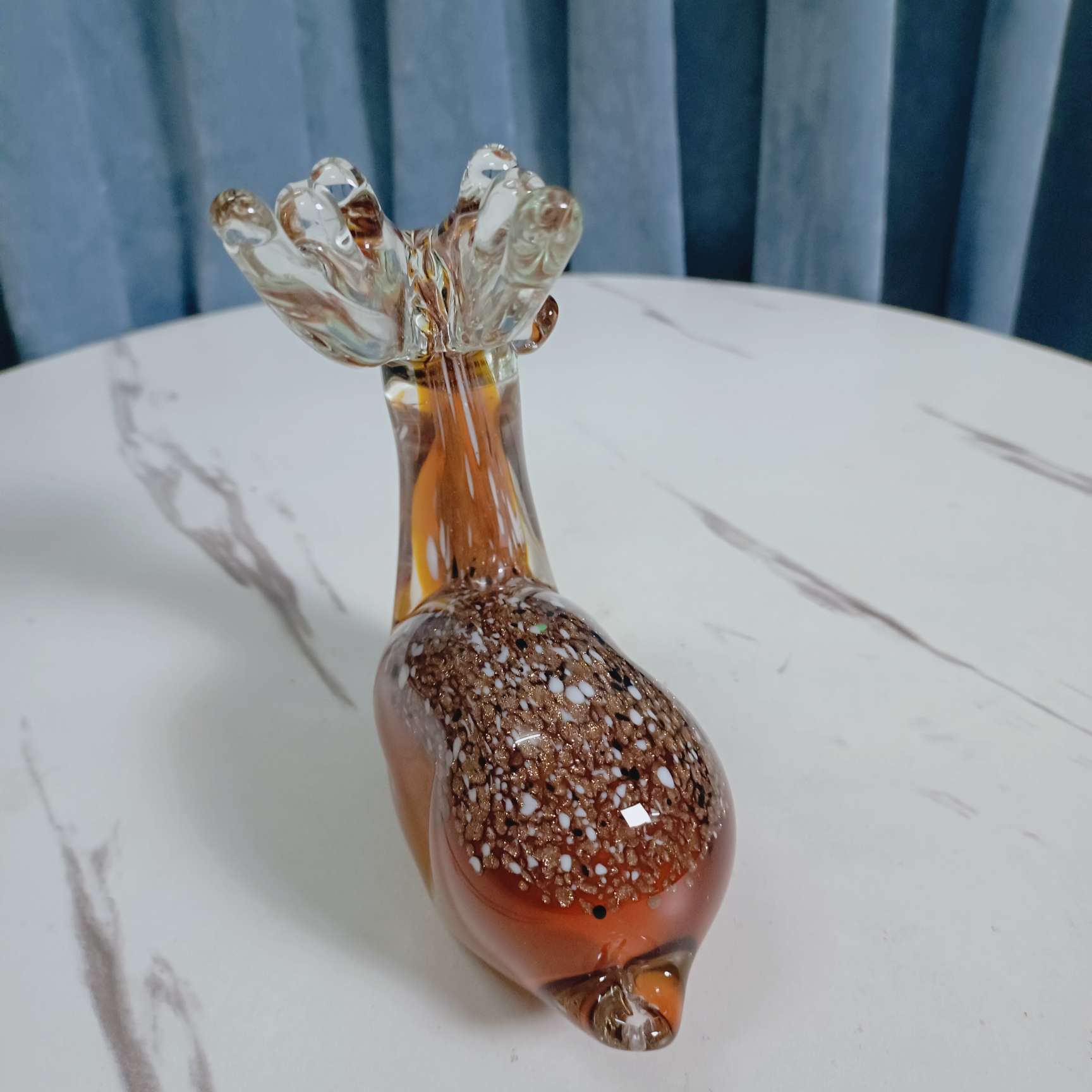 琉璃工艺品琉璃摆件家居装饰品琉璃创意礼品琉璃鹿纯手工制作出口热销产品桌面装饰摆件乔迁礼品详情图5