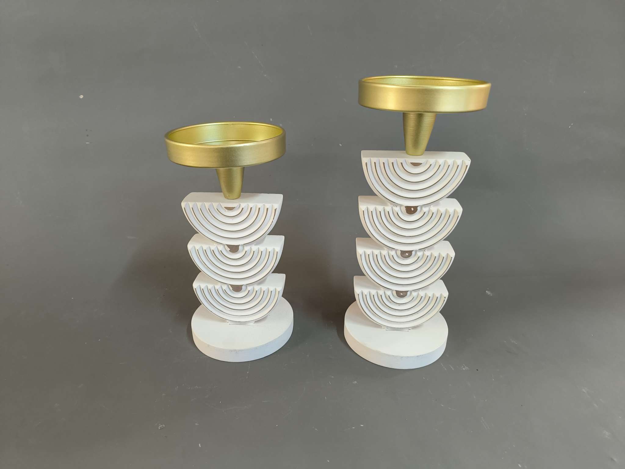 办公文化气氛布置用品烛台蜡烛器皿圣诞蜡烛杯香薰台密度板摆台装饰品详情图7