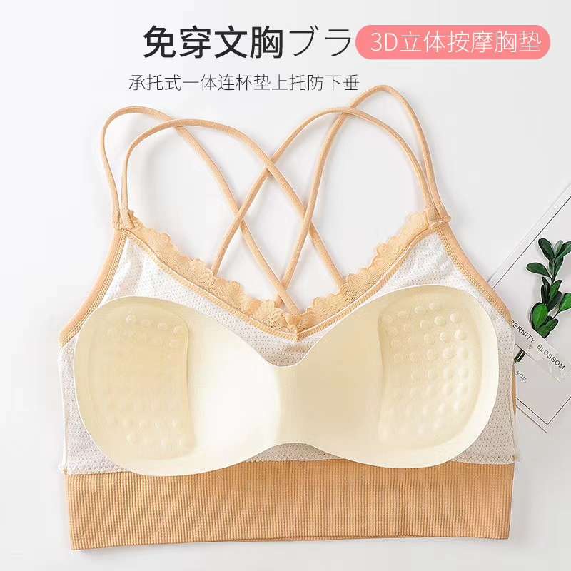 Slim shoulder straps, lace, sexy bra, beautiful back undefined