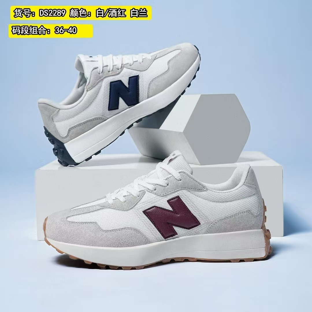 DS2289 白色/酒红/白兰（36-40）