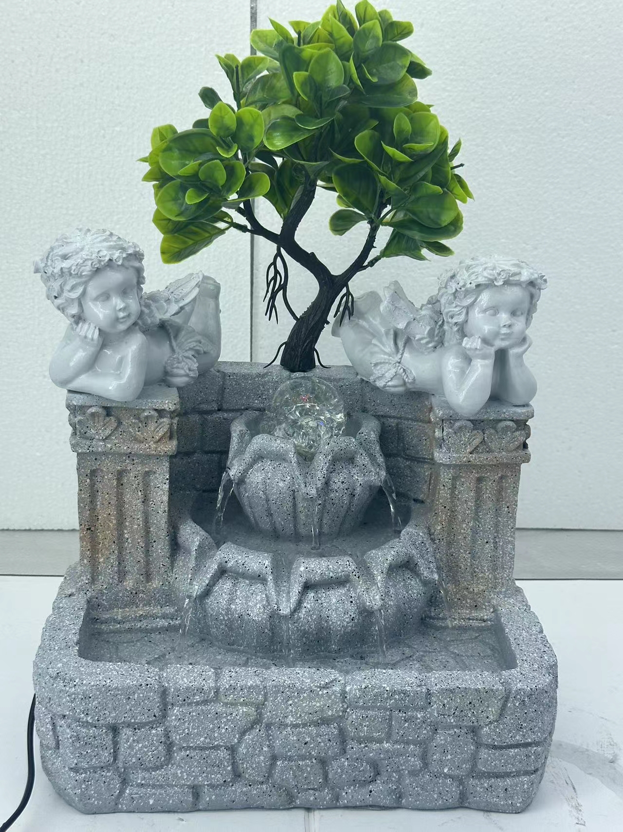 屏风/庭院装饰/花园装饰/鱼缸摆件/文创细节图