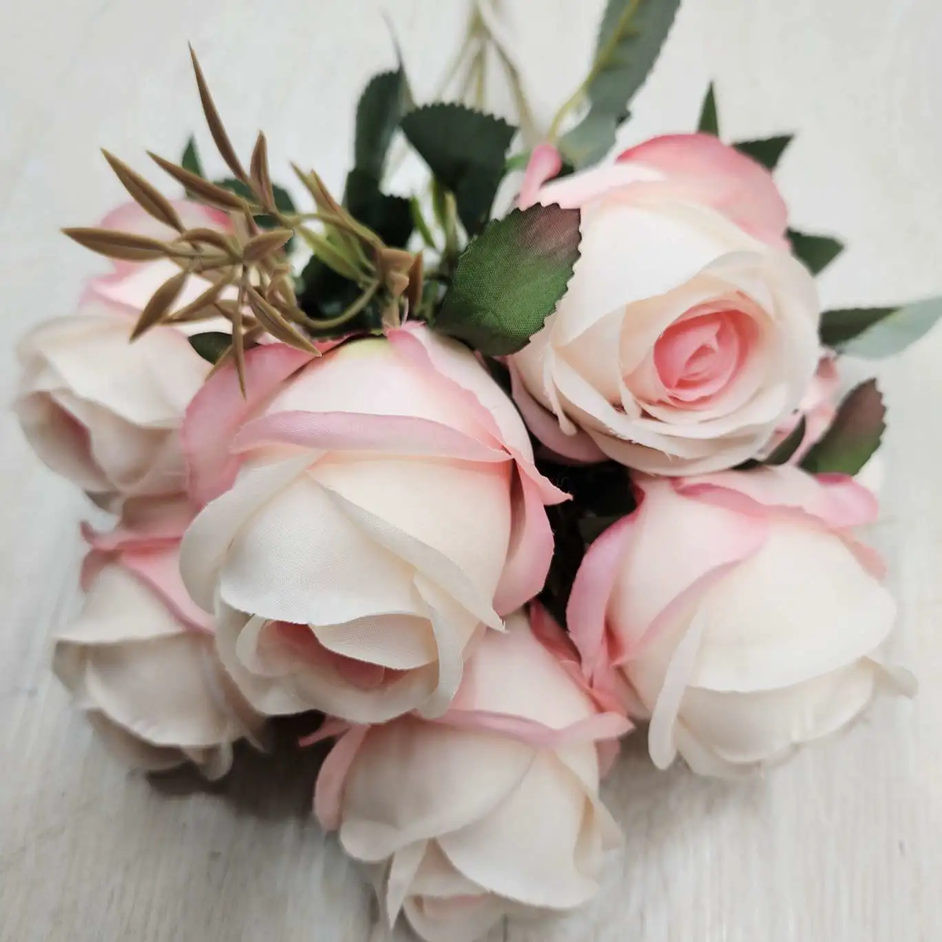 7 candy rose office simulation garden rose poles, torches, carnival night guides, electroplated crochet flower bouquets, decorative items detail image 7