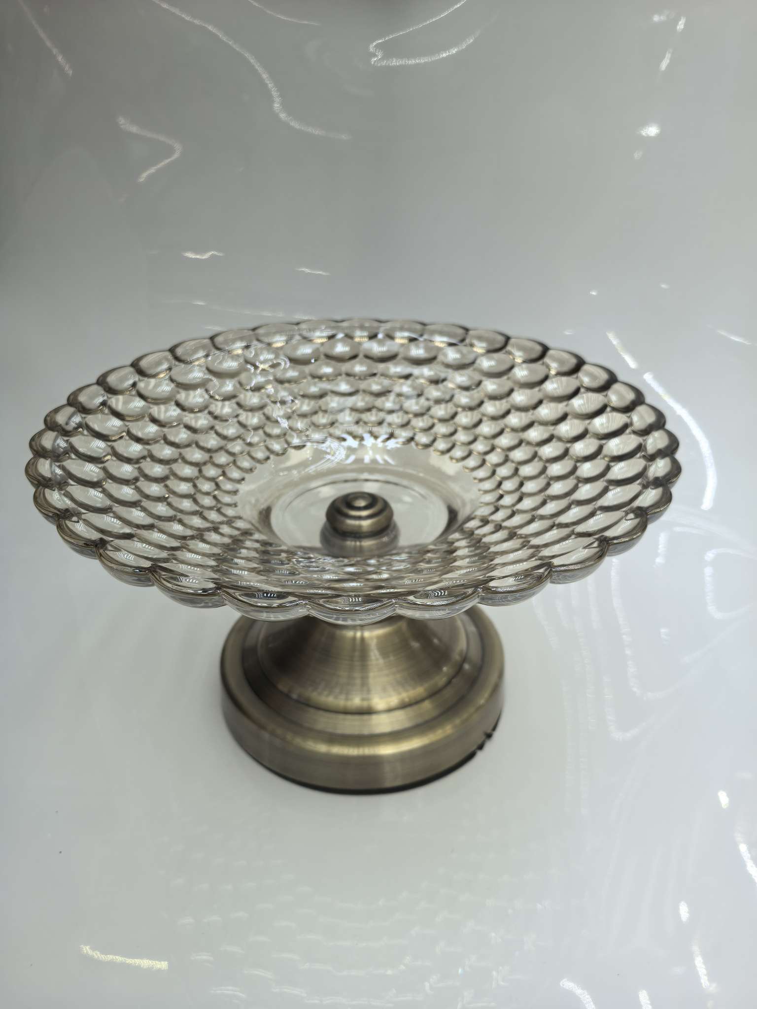 果盘珠点果盘果斗精美玻璃工艺品礼品果盘，可以放糖果，水果，好看实用高端详情图3