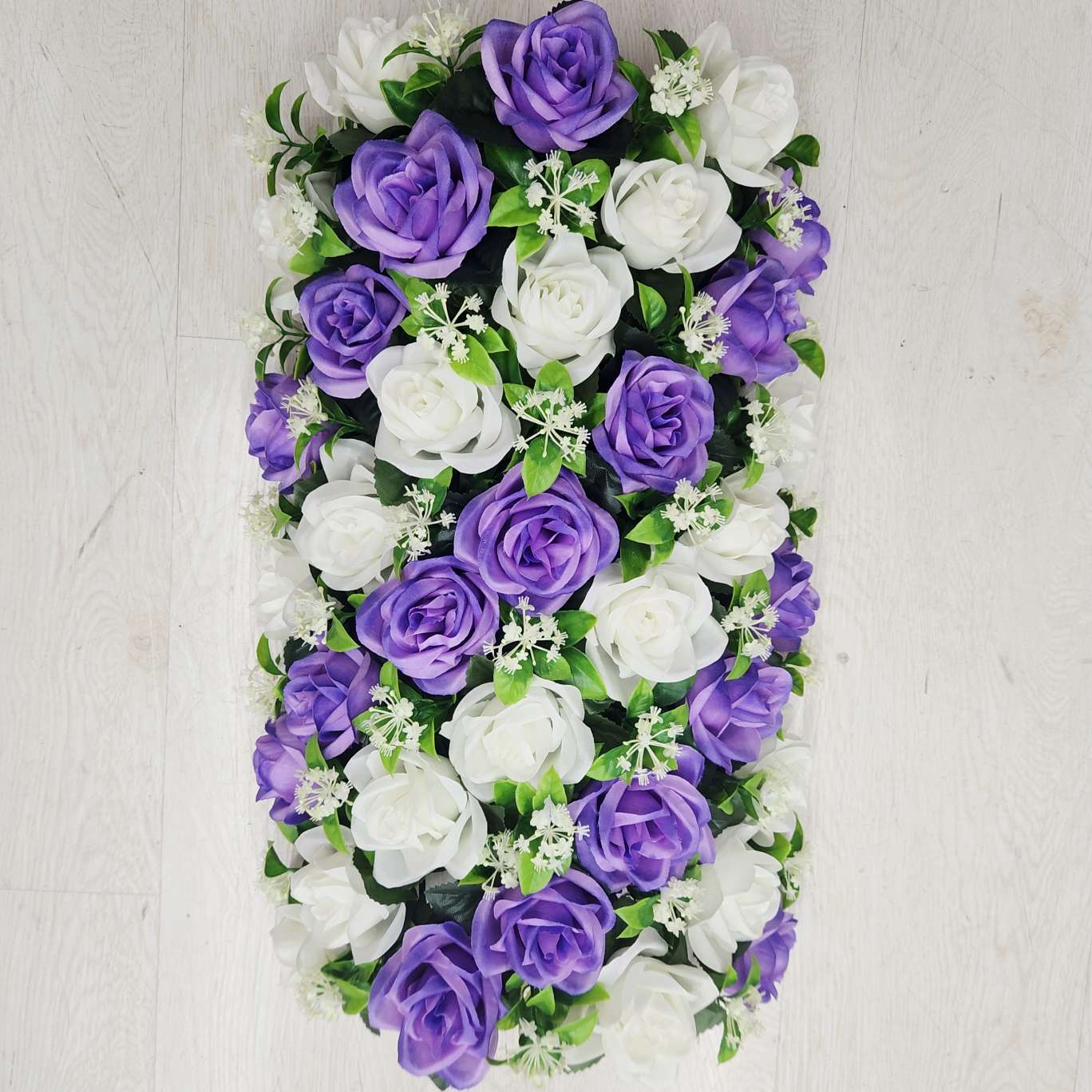 大弯形拱门花排包柱子办公仿真园艺玫瑰花杆火把狂欢夜导具电镀玫瑰钩织花束装饰品详情图4