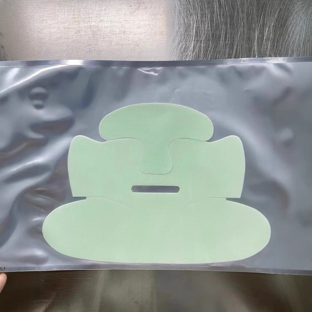 The popular hydrogel thread sculpting mask for a V-shaped face is a hydrating collagen split mask with mesh Item Picture