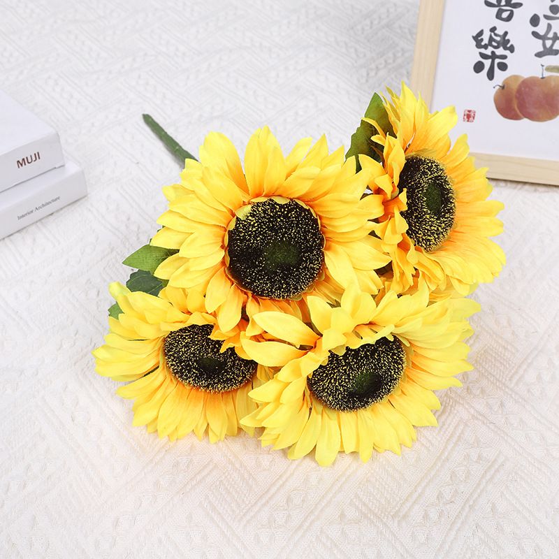 宇欣花行12头无纺布莺玉玫瑰厂家直销2545