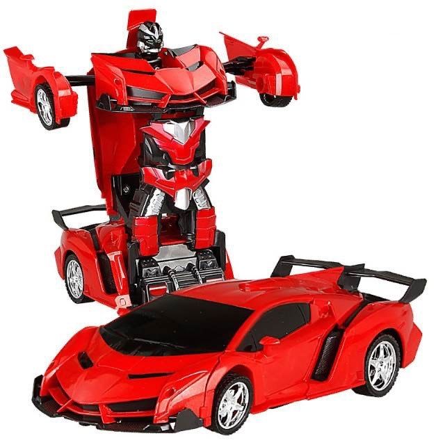Wuyuan toys one-click transformation remote control car, Diamond robot, small police car, Lamborghini sports car, electric children's toys wholesale, foreign trade export detail image 17