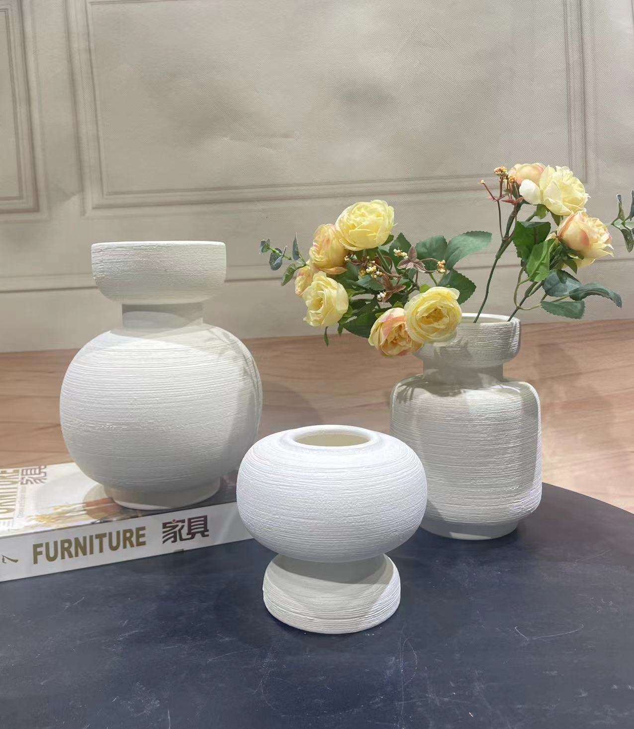 陶瓷摆件陶瓷花瓶创意家居装饰