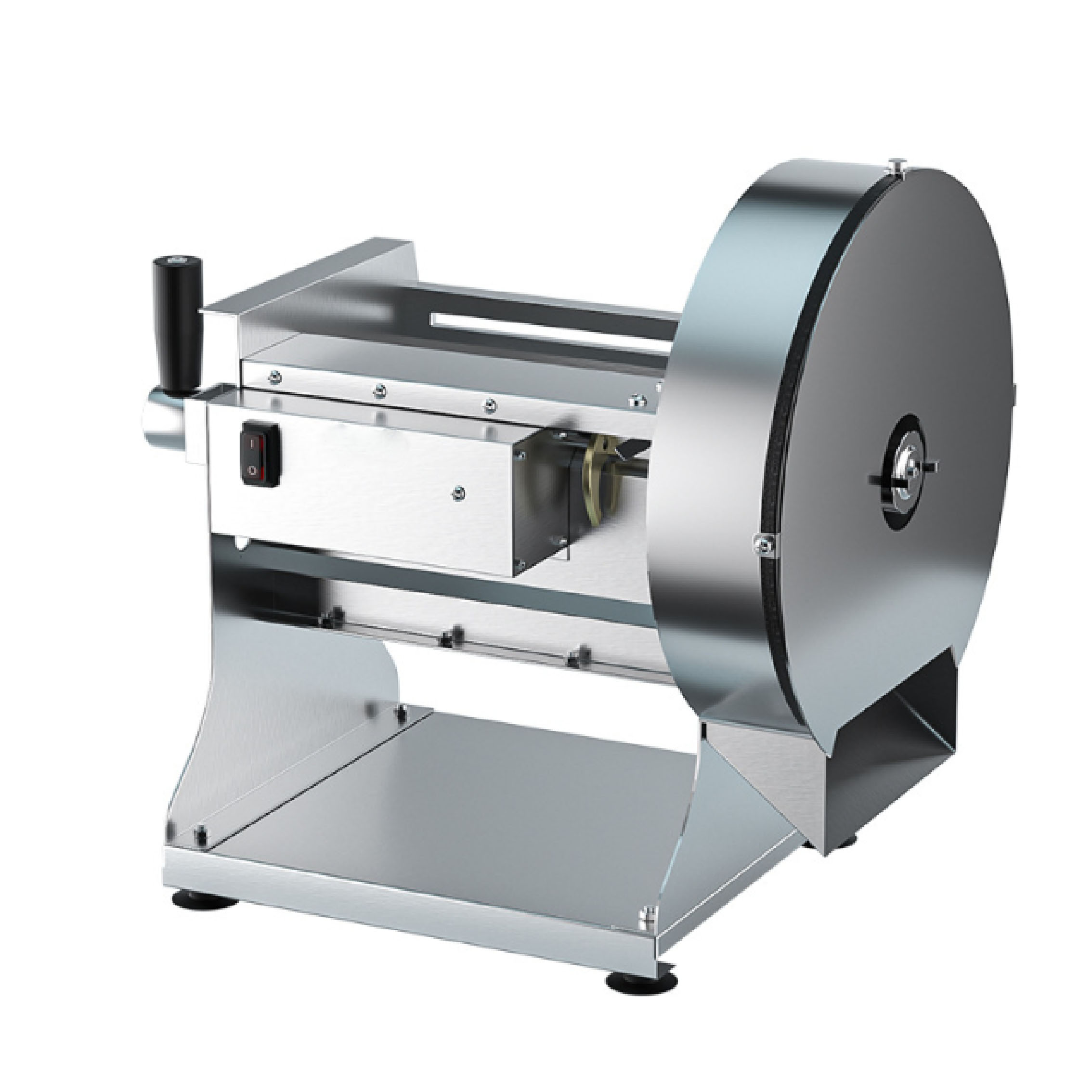 Electric slicer, commercial manual integrated vegetable cutter, adjustable thickness, for cutting potato slices, shredded radish, canteen Item Picture