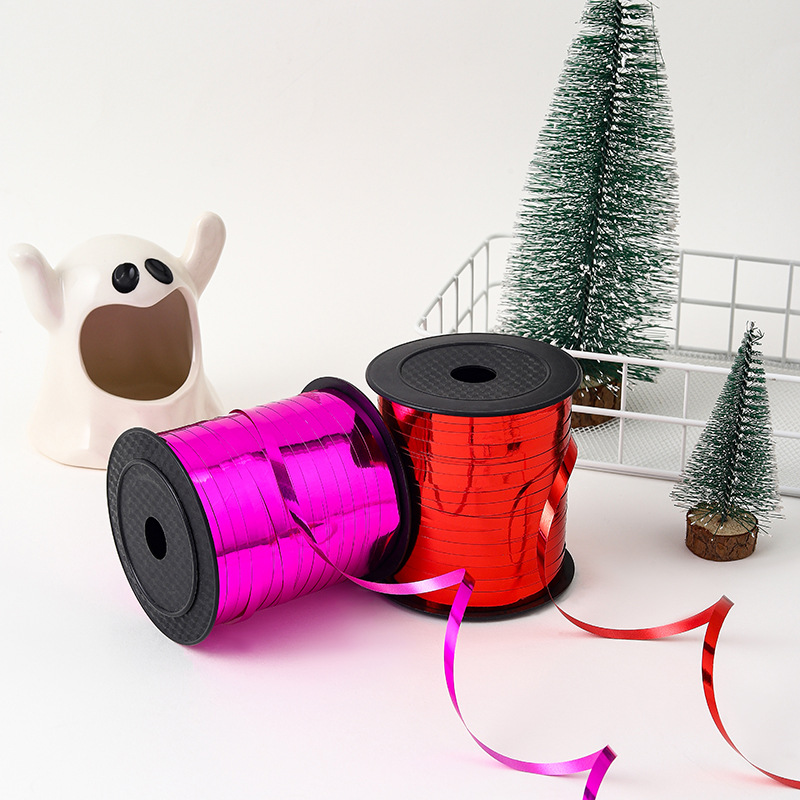 250-yard laser-coated iris ribbon birthday party flag rope, wedding room decoration ribbons of various lengths to choose from for birthday flag raising Application Scenario