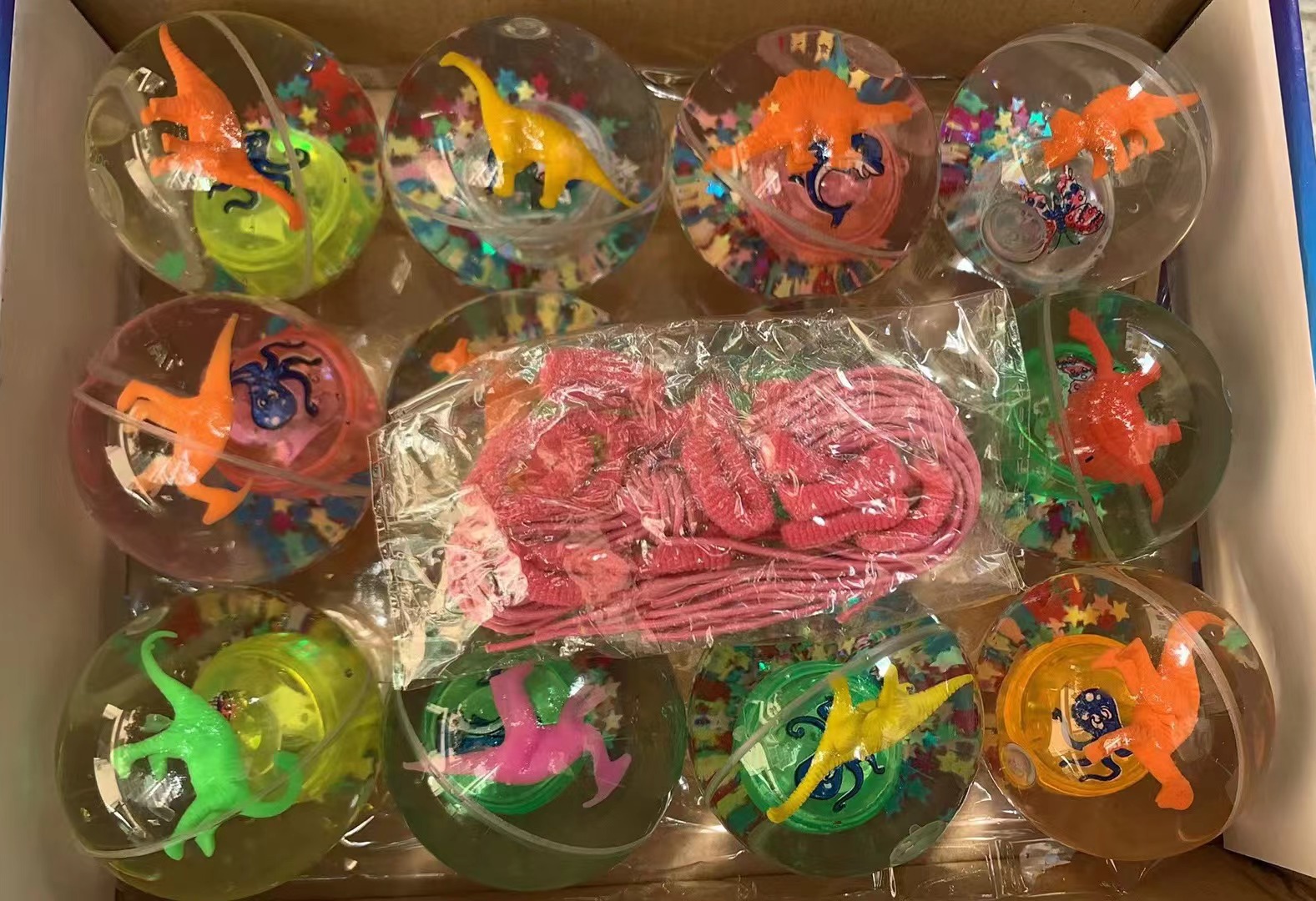 天润闪光水球/发光公仔水球/公仔绳子弹力球TR-2025-11-28-1