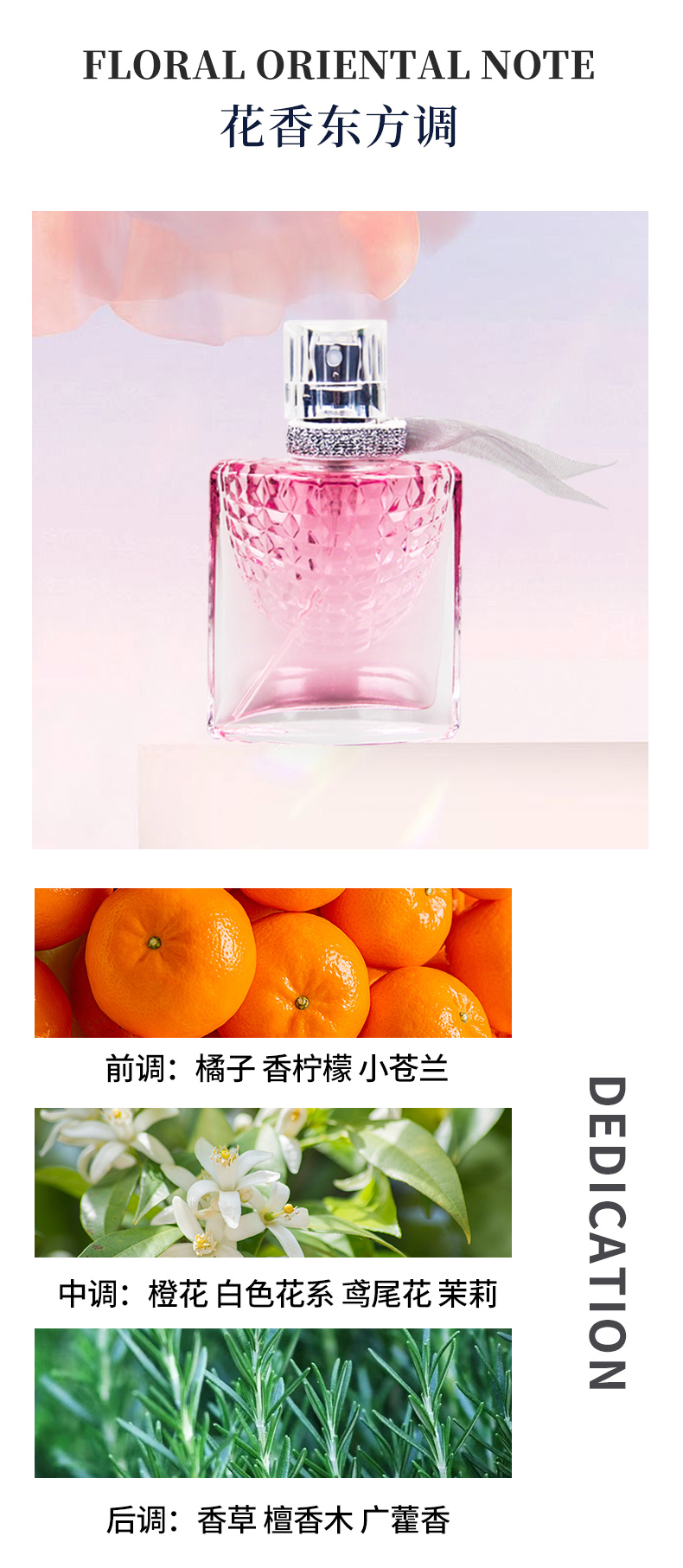 跨境热卖 美丽人生女士香水 甜而不腻花果调 约会通勤百搭香 30ml详情4