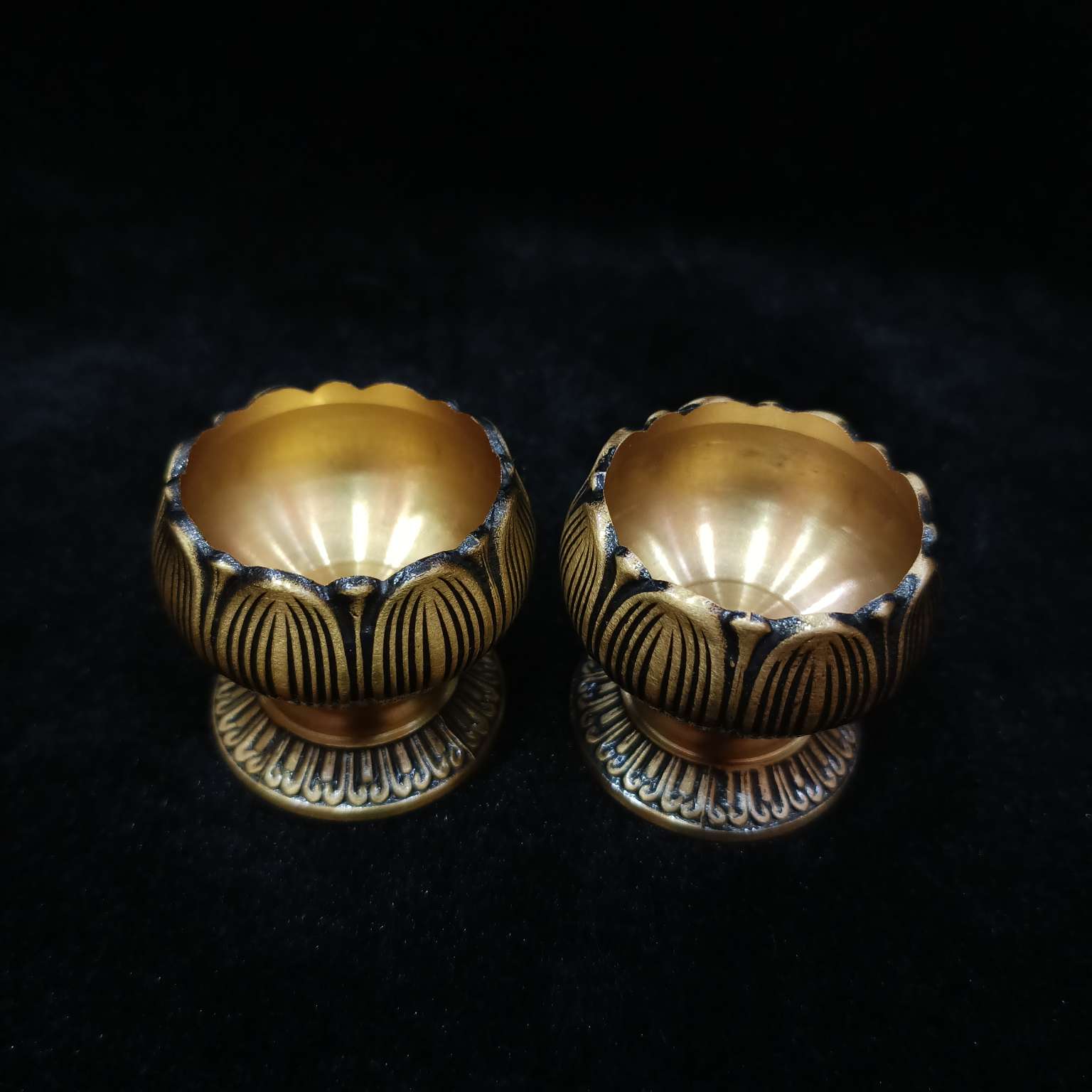 Zhonggong Craft Lotus Wine Glass Mini Small Wine Glass 3.5# detail image 3