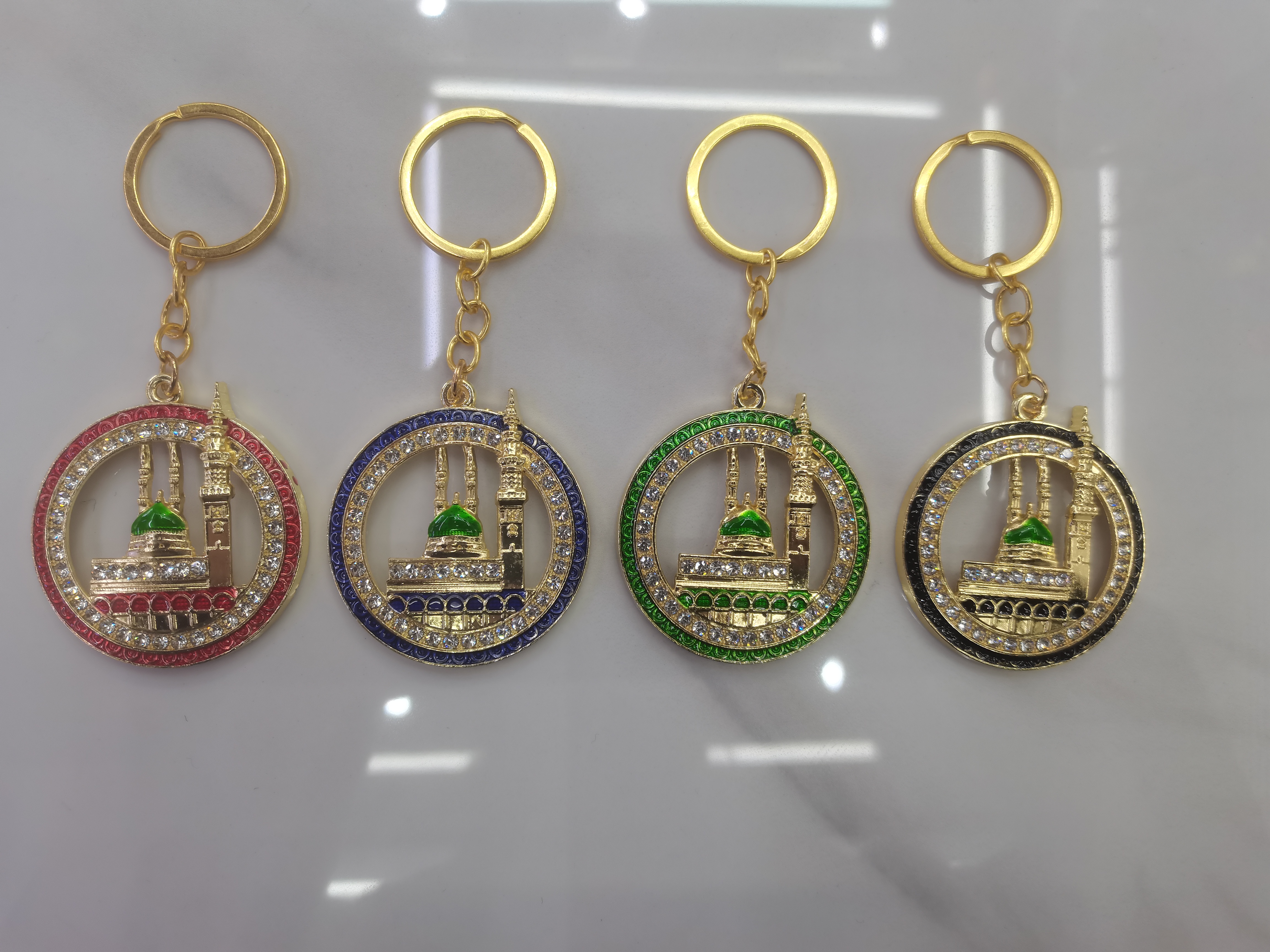 合金顶圆钥匙扣