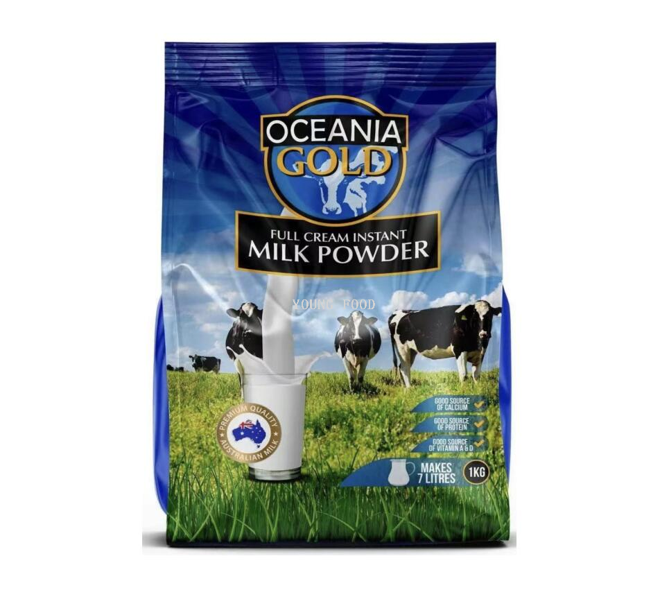 包邮!澳大利亚Oceania gold 大洋洲全脂奶粉1KG 赤道力进口零食详情2