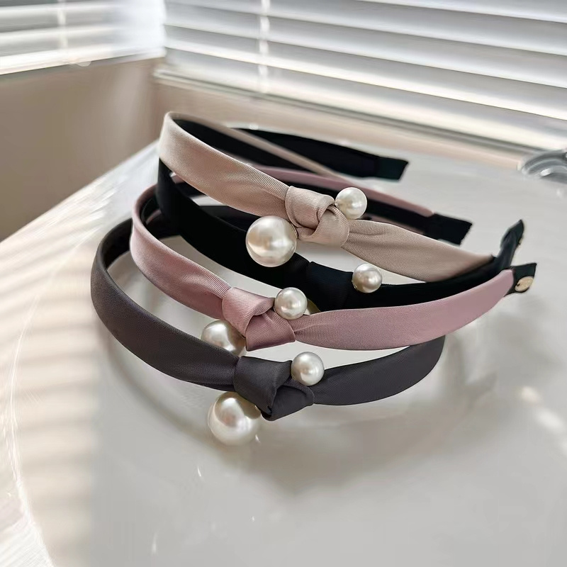 儿童珍珠发箍圣诞皇冠弹簧头箍锆石发饰可爱发饰品女童发带