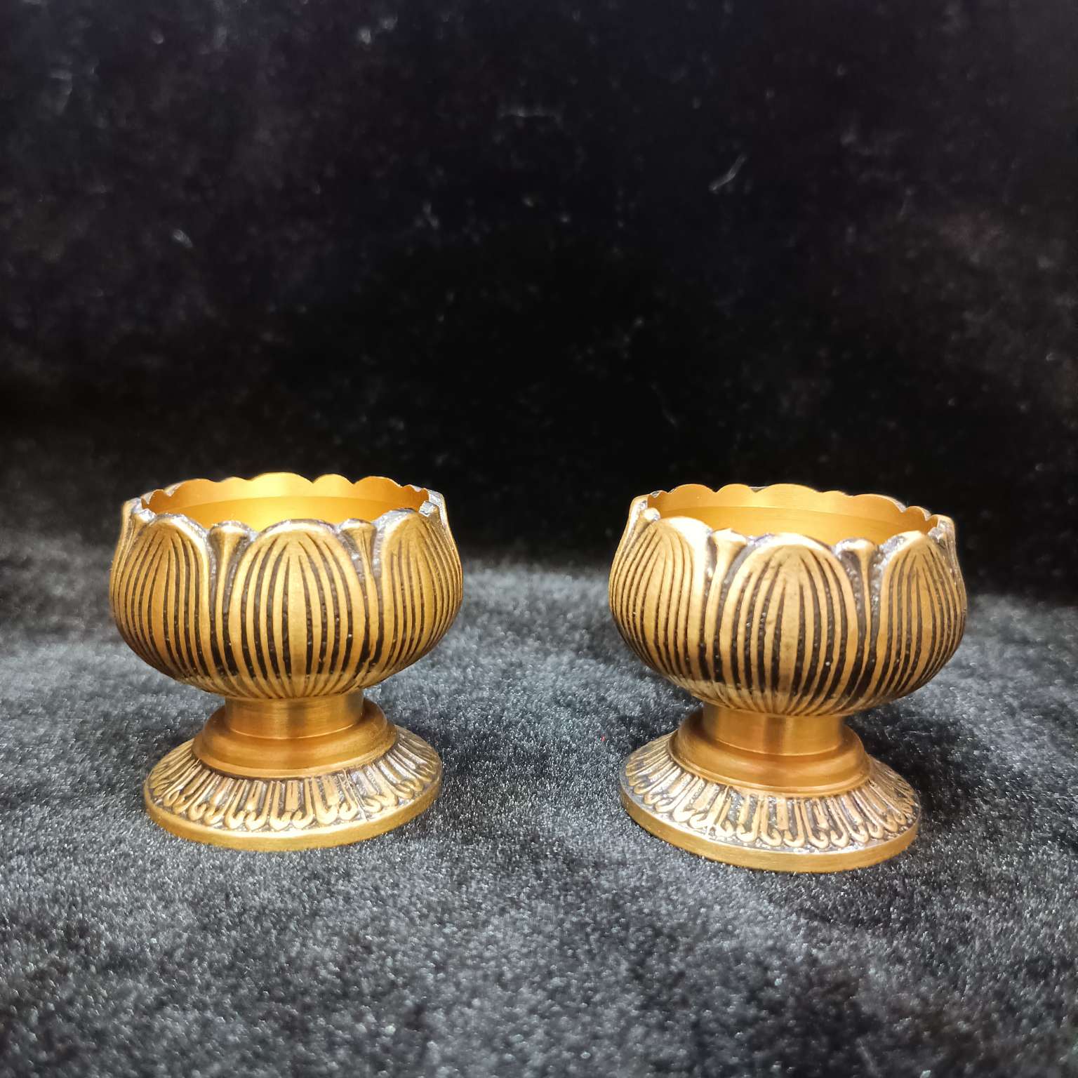 Zhonggong Craft Lotus Wine Glass Mini Small Wine Glass 3.5#