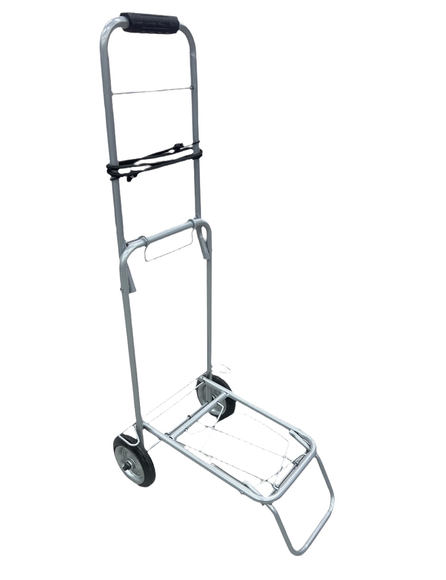 便携式手推车折叠式铁轮行李车家用拿快递行李车手推车