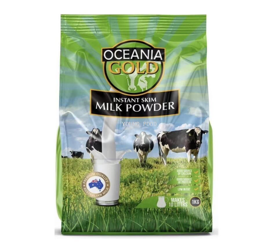 包邮!澳大利亚Oceania gold 大洋洲全脂奶粉1KG 赤道力进口零食详情3