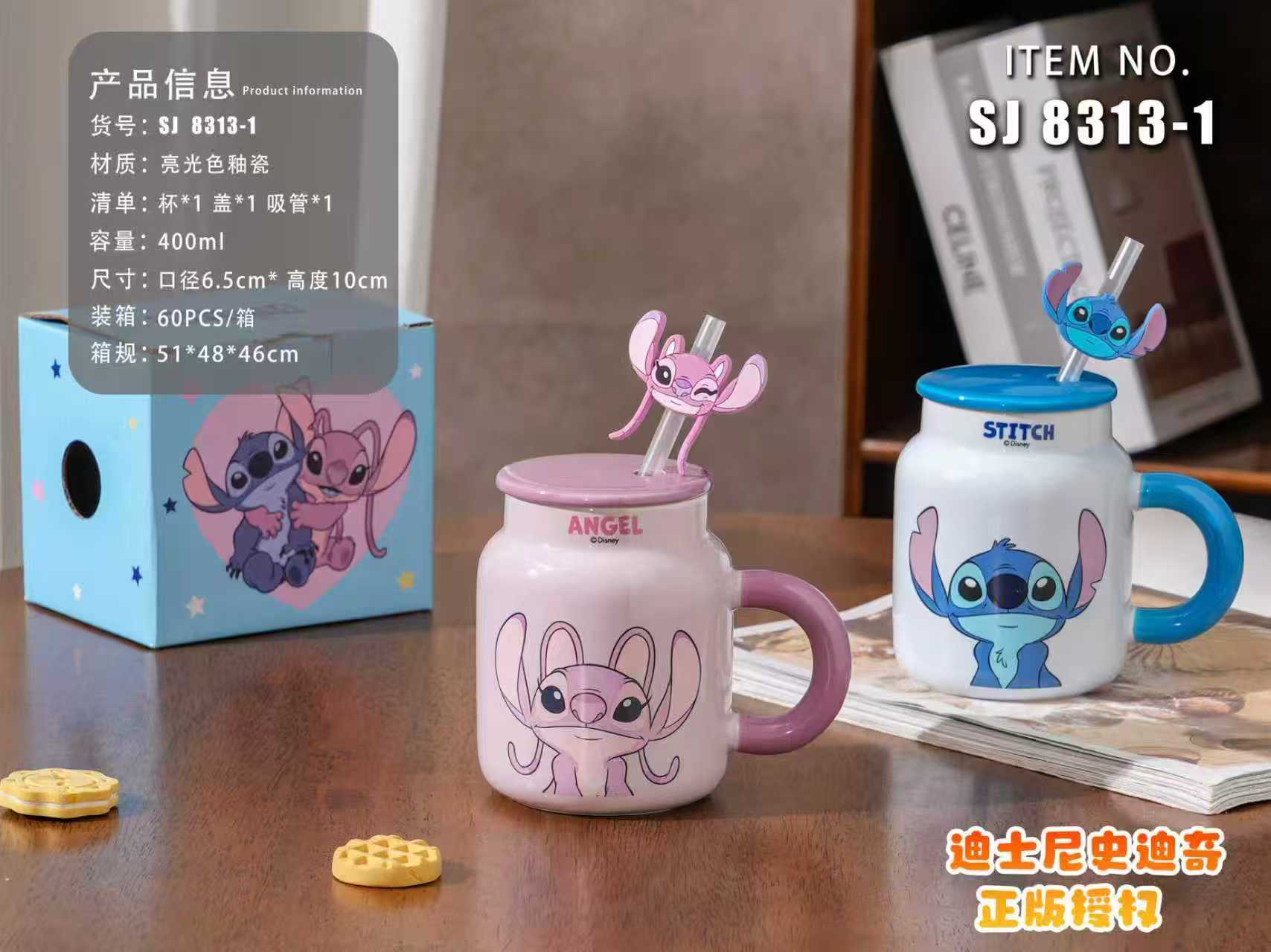 Christmas ceramic cups, personalized coffee and water cups, insulated daily necessities, creative cups, ceramic cups as gifts details Picture