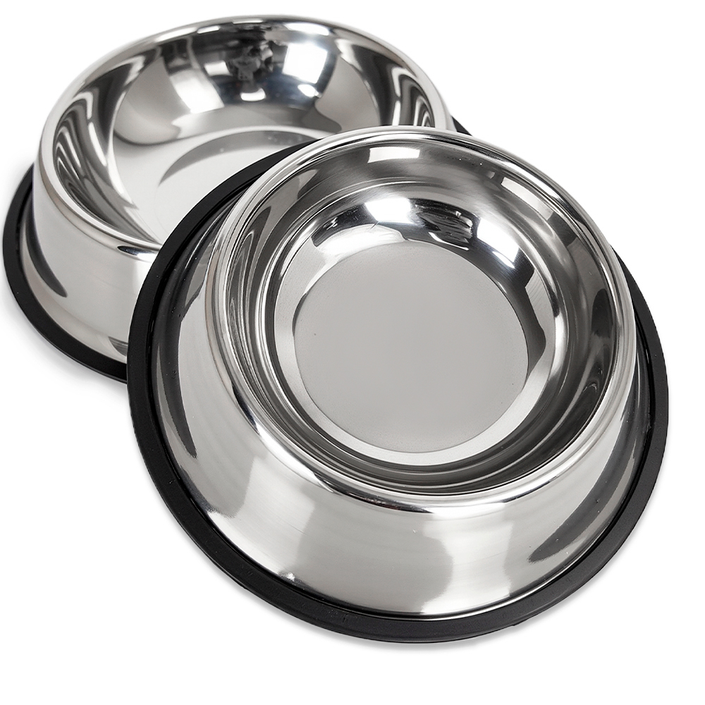 Stainless steel dog basins, pet dog food utensils, dog bowls, pet water bowls, feeders, pet supplies, pet stainless steel food bowls Application Scenario