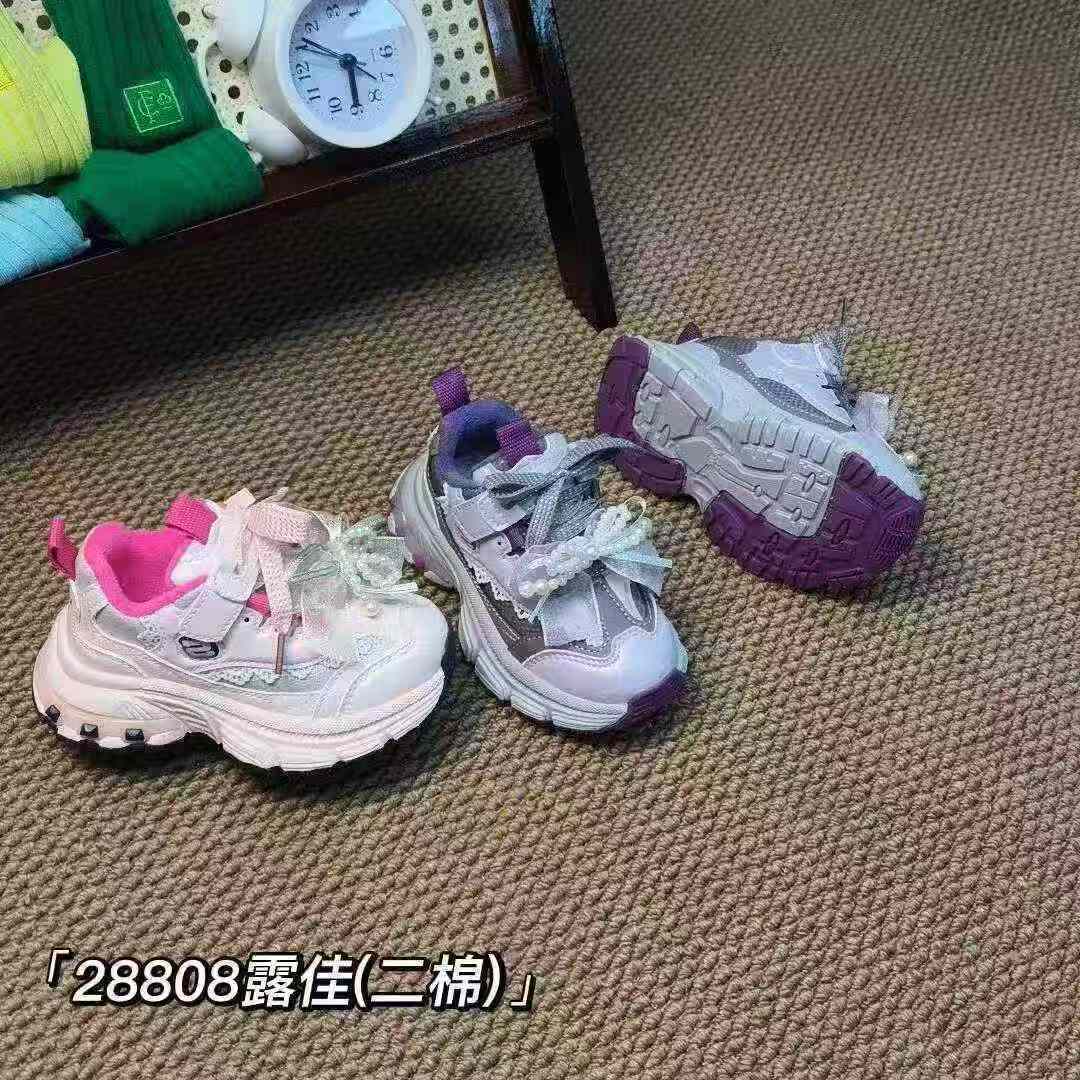 28808露佳儿童运动鞋休闲鞋二棉批发