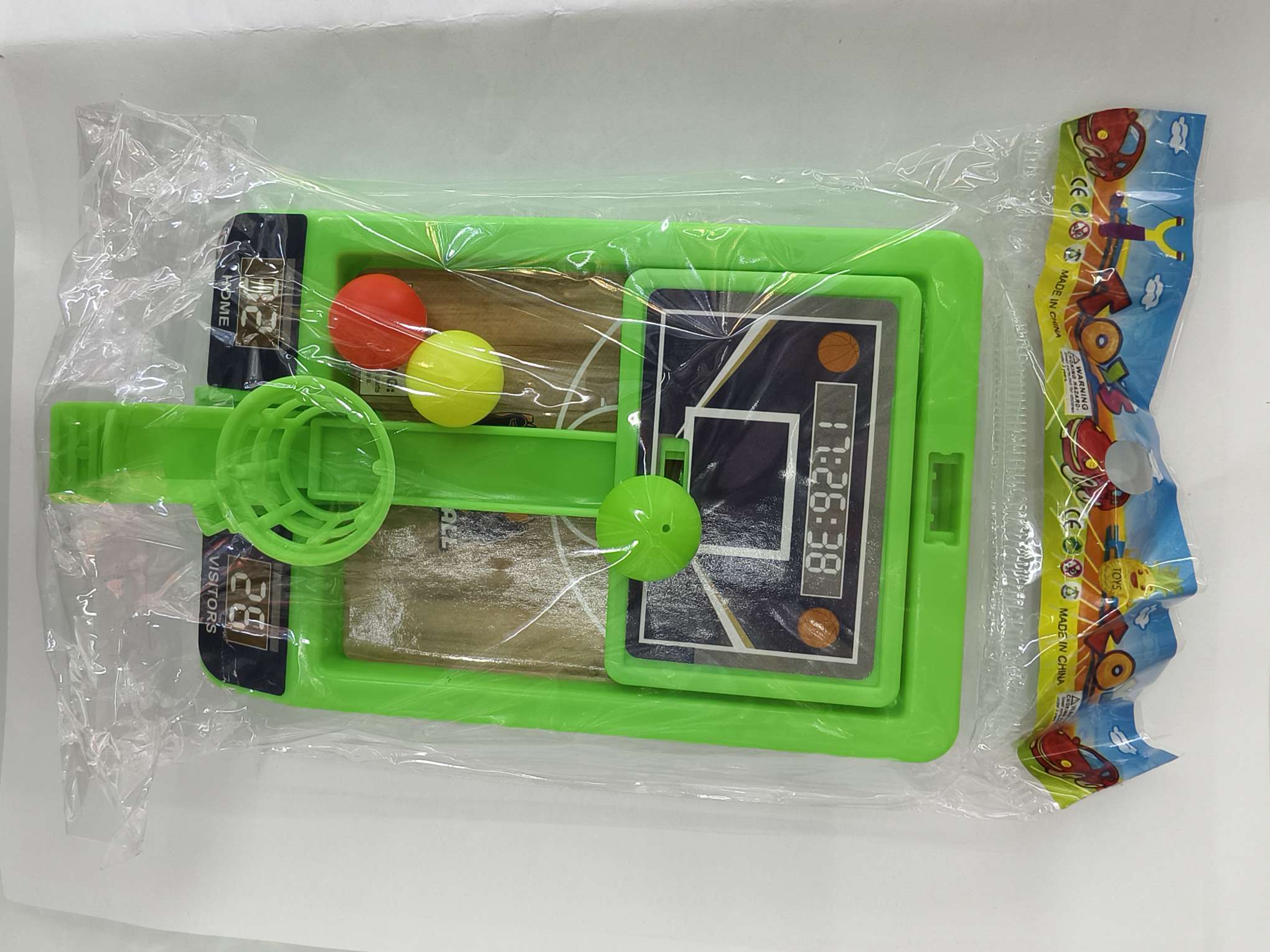 手指弹射篮球机儿童桌面投篮机宝宝桌面趣味投球互动地摊小玩具 产品图