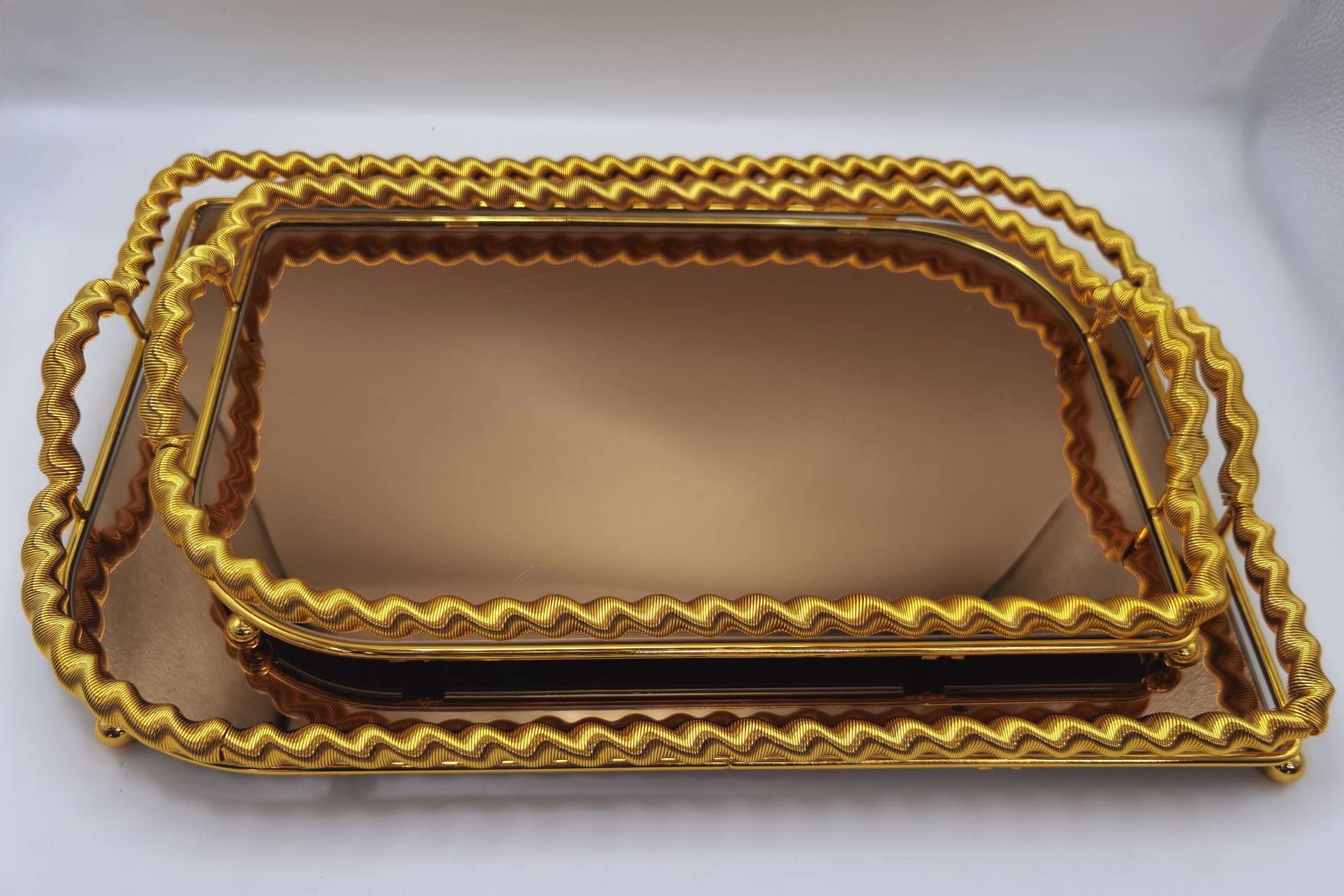 صينية معدنية لوازم الفنادق Specification image